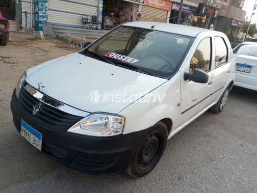 Renault Logan 2010 White Manual Used for Sale in Greater Cairo ( Cairo + Giza) - 4