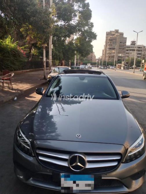 Mercedes C 180 2020 Gray Automatic Used for Sale in Heliopolis - 2