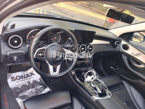 Mercedes C 180 2020 Gray Automatic Used for Sale in Heliopolis - 4