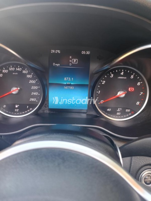 Mercedes C 180 2020 Gray Automatic Used for Sale in Heliopolis - 6
