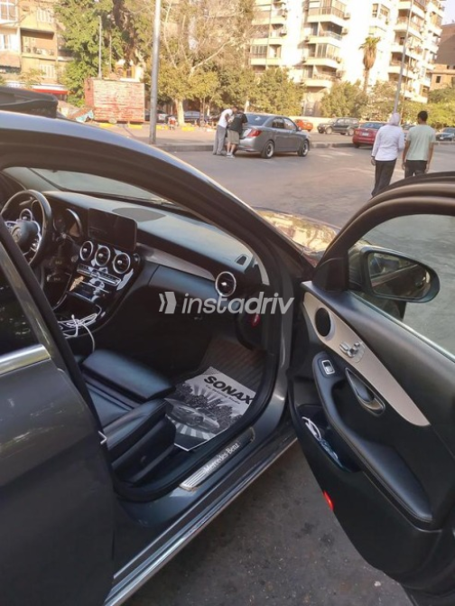 Mercedes C 180 2020 Gray Automatic Used for Sale in Heliopolis - 7