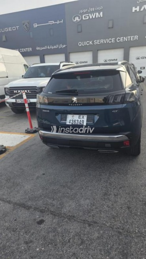 Peugeot 3008 2024 Dark Blue Automatic Used for Sale in Badr City - 8