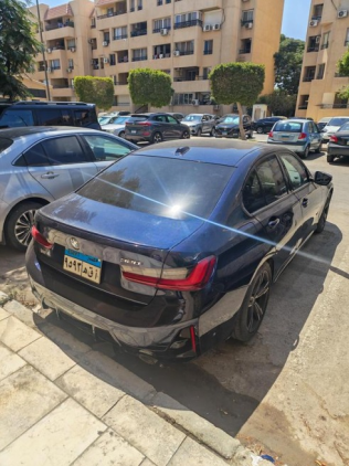 BMW 320 2023 Dark Blue Automatic Used for Sale in Cairo