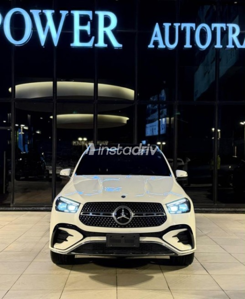 Mercedes GLE 450 2024 White Automatic Used for Sale in Sheikh Zayed City - 1