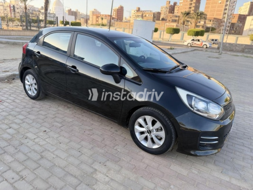 Kia Rio 2015 Black Automatic Used for Sale in Suez  - 1