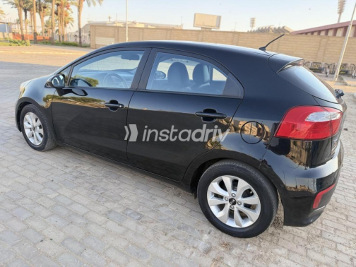 Kia Rio 2015 Black Automatic Used for Sale in Suez  - 6