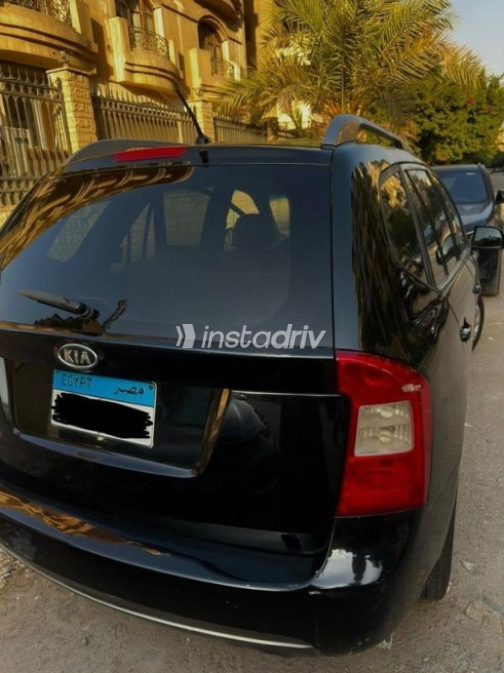 Kia Carens 2012 Black Automatic Used for Sale in Mokattam - 8