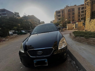 Kia Carens 2012 Black Automatic Used for Sale in Mokattam