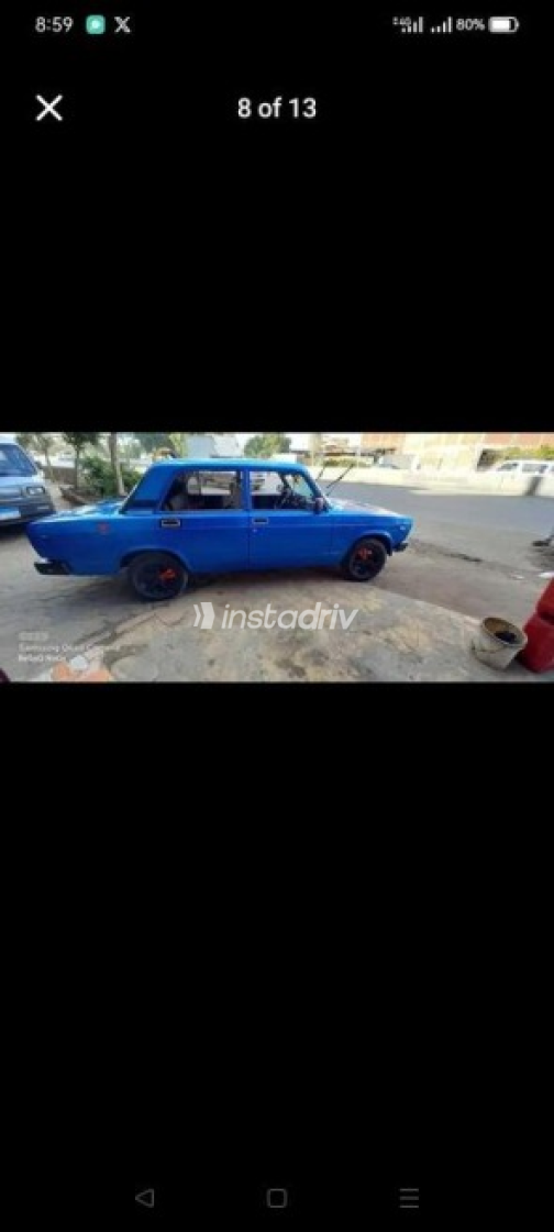لادا 2105 1988 أزرق يدوي مستعملة للبيع في القليوبية‎‎ - 7