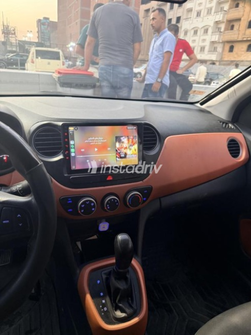 Hyundai I10 2017 Bronze Automatic Used for Sale in Mansoura - 2