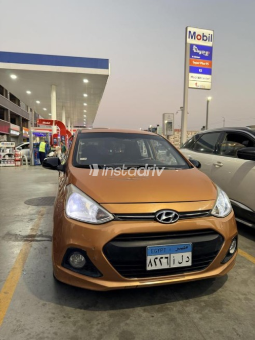 Hyundai I10 2017 Bronze Automatic Used for Sale in Mansoura - 10