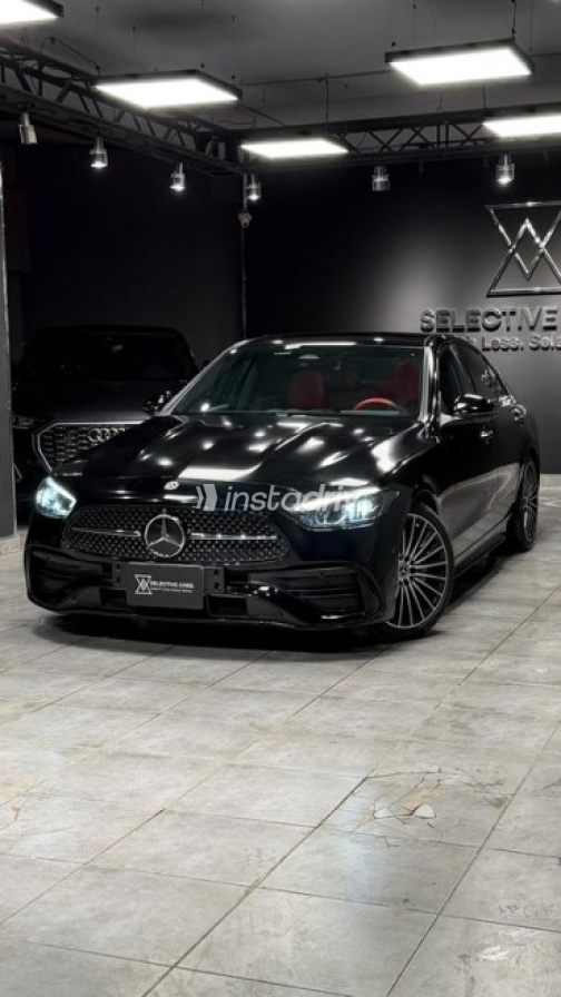 Mercedes C 200 2023 Black Automatic Used for Sale in Cairo - 1