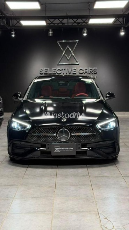 Mercedes C 200 2023 Black Automatic Used for Sale in Cairo - 2