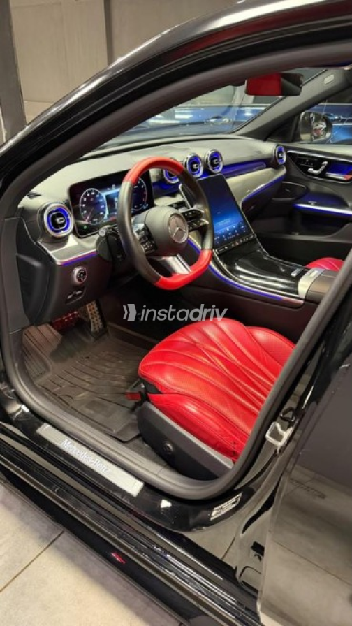 Mercedes C 200 2023 Black Automatic Used for Sale in Cairo - 9
