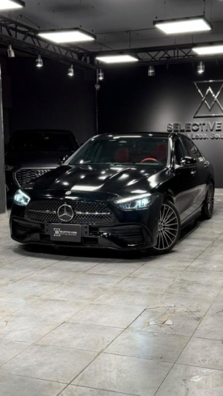 Mercedes C 200 2023 Black Automatic Used for Sale in Cairo