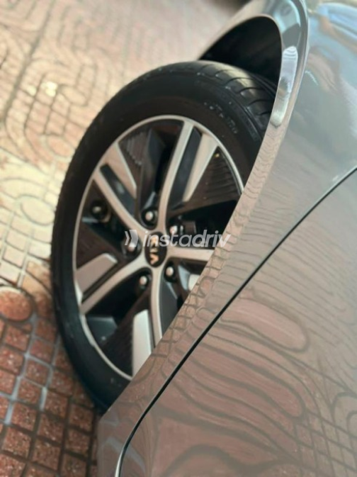Kia K3 2021 Gray Automatic Used for Sale in Faiyum - 5