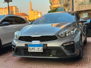 Kia K3 2021 Gray Automatic Used for Sale in Faiyum