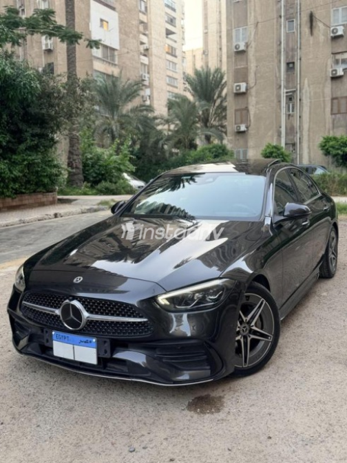 Mercedes C 180 2023 Gray Automatic Used for Sale in Greater Cairo ( Cairo + Giza) - 1