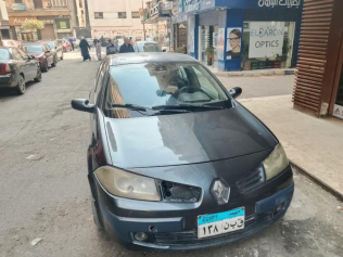 Renault Megane 2008 Dark Gray Automatic Used for Sale in Helwan