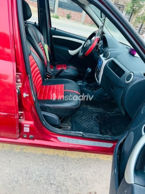 Renault Logan 2013 Dark Red Automatic Used for Sale in Nasr city - 5