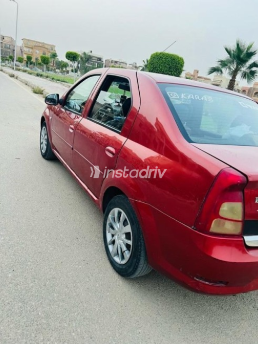 Renault Logan 2013 Dark Red Automatic Used for Sale in Nasr city - 6