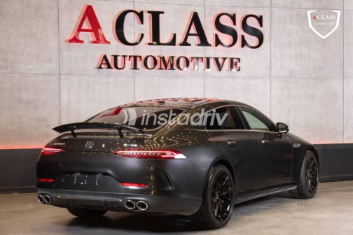 Mercedes GT 43 2022 Gray Automatic Used for Sale in Sheikh Zayed City - 2