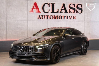 Mercedes GT 43 2022 Gray Automatic Used for Sale in Sheikh Zayed City