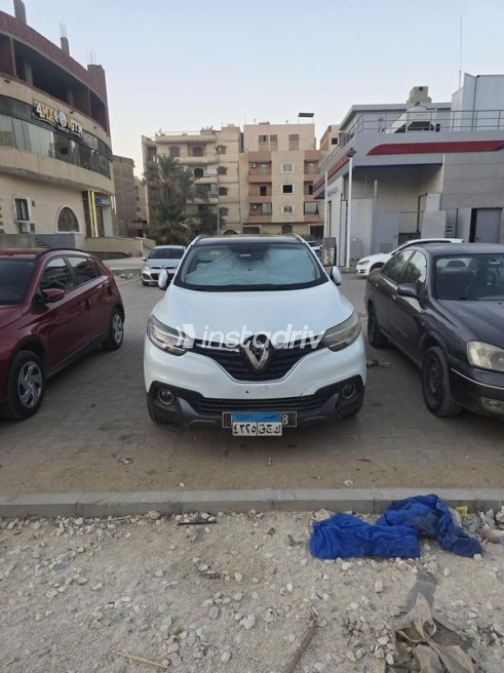 Renault Kadjar 2017 White Automatic Used for Sale in Mokattam - 1