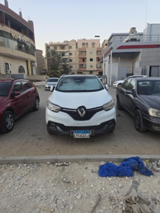 Renault Kadjar 2017 White Automatic Used for Sale in Mokattam