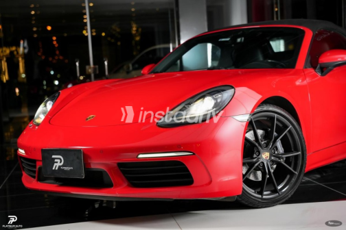 Porsche Boxster 2021 Red Automatic Used for Sale in Sheikh Zayed City - 2