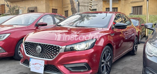 ام جى 6 2019 أحمر أوتوماتيك مستعملة للبيع في مصر الجديدة - 2