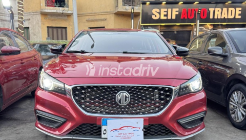 ام جى 6 2019 أحمر أوتوماتيك مستعملة للبيع في مصر الجديدة - 4
