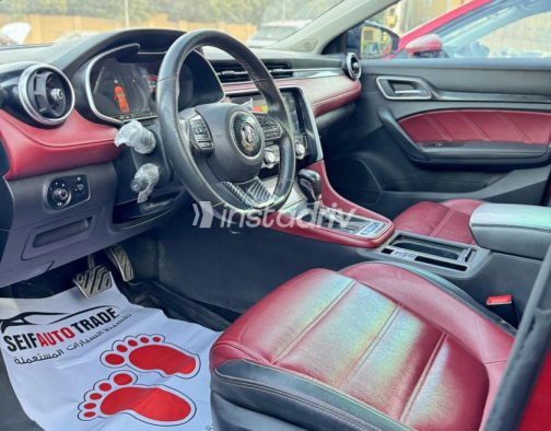 ام جى 6 2019 أحمر أوتوماتيك مستعملة للبيع في مصر الجديدة - 5