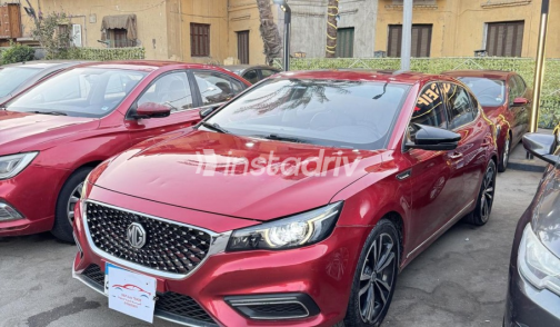 ام جى 6 2019 أحمر أوتوماتيك مستعملة للبيع في مصر الجديدة - 6