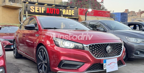 ام جى 6 2019 أحمر أوتوماتيك مستعملة للبيع في مصر الجديدة - 8
