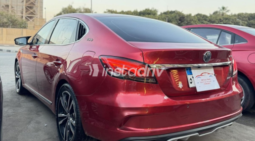 ام جى 6 2019 أحمر أوتوماتيك مستعملة للبيع في مصر الجديدة - 10