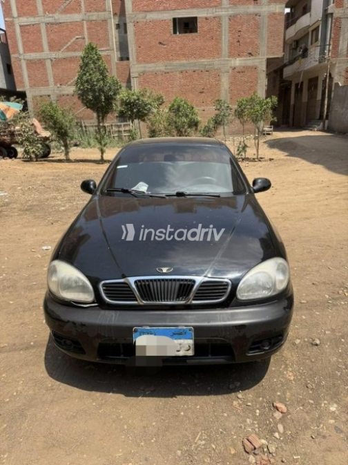 Daewoo Lanos 2 2000 Black Manual Used for Sale in Minya Al Qamh - 2