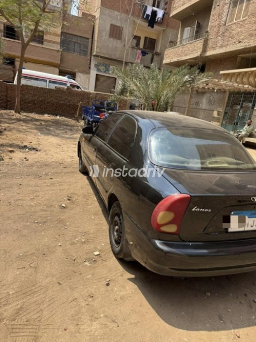 Daewoo Lanos 2 2000 Black Manual Used for Sale in Minya Al Qamh - 4