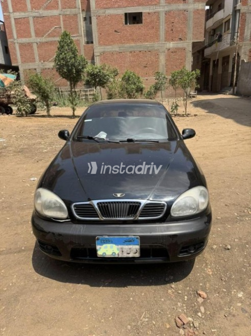 Daewoo Lanos 2 2000 Black Manual Used for Sale in Minya Al Qamh - 6