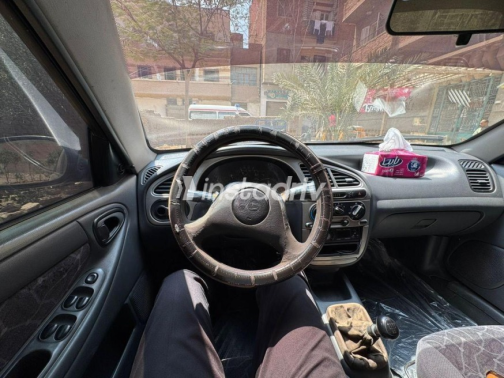 Daewoo Lanos 2 2000 Black Manual Used for Sale in Minya Al Qamh - 9