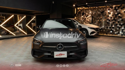 مرسيدس C 200 2024 أسود أوتوماتيك مستعملة للبيع في القاهرة - 1