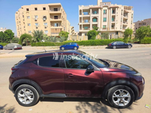 Nissan Juke 2021 Red Automatic Used for Sale in Cairo - 2