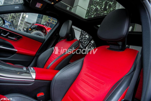 Mercedes C 200 2022 Black Automatic Used for Sale in Cairo - 9