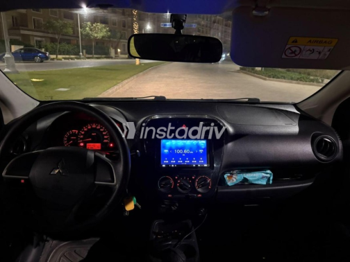 Mitsubishi Attrage 2023 Silver Automatic Used for Sale in Cairo - 3