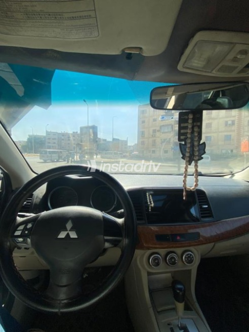 Mitsubishi Lancer 2008 Dark Blue Automatic Used for Sale in Downtown - 9