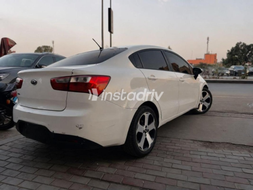Kia Rio 2013 White Automatic Used for Sale in Shobra - 2