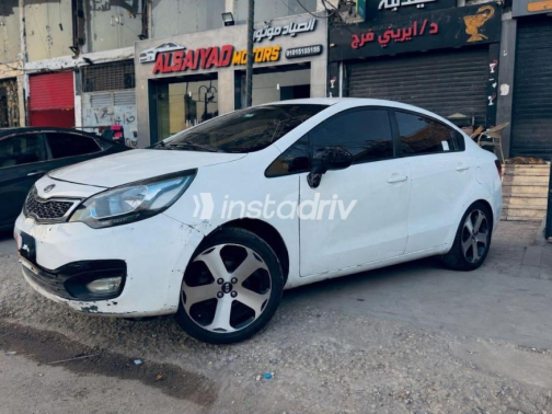 Kia Rio 2013 White Automatic Used for Sale in Shobra - 3