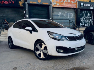 Kia Rio 2013 White Automatic Used for Sale in Shobra