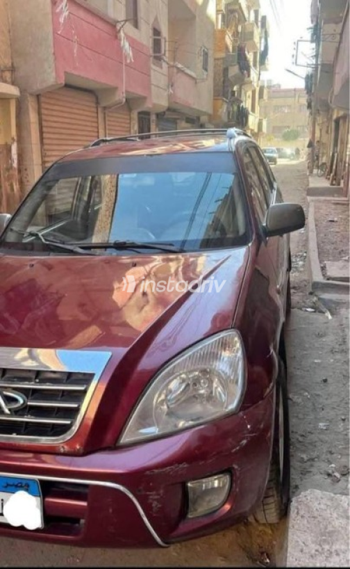 Speranza Tiggo 2010 Dark Red Manual Used for Sale in Kafr El Zayat - 2