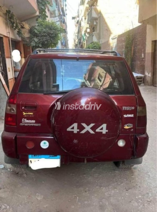 Speranza Tiggo 2010 Dark Red Manual Used for Sale in Kafr El Zayat - 8